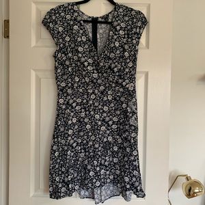 Cute easy printed cotton summer dress